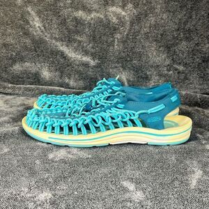 Keen UNEEK Paracord Bungee Cord Rope Water Shoes Hiking Sandals Womens US 10